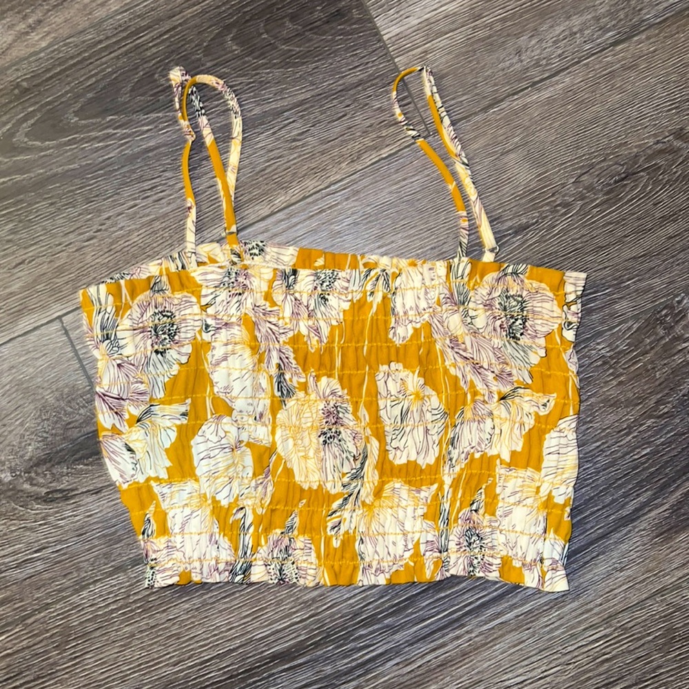 Floral Vintage Crop top